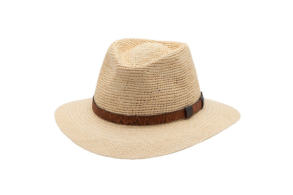Foto Sombrero indiana Panamá copa crochet